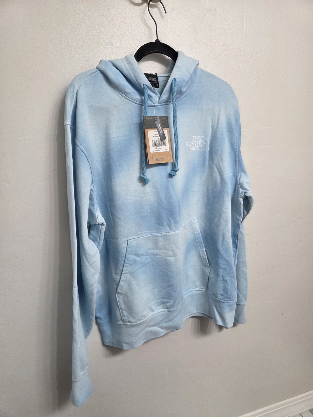 The North Face Men’s Pale Blue Pullover Hoodie